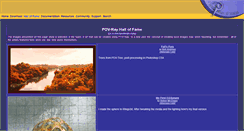 Desktop Screenshot of hof.povray.org